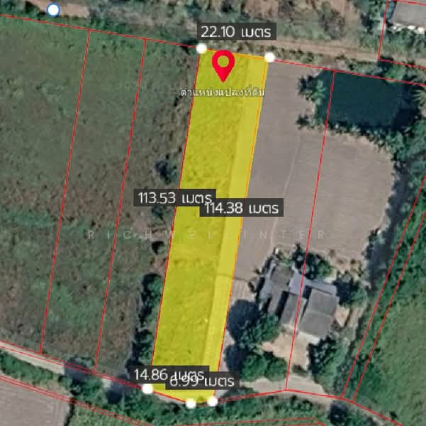 ขายที่ดินหนองหงษ์ 1 ไร่ ติดถนนคอนกรีต ใกล้นิคมอมตะเฟส10-5กม. อ.พานทอง, ชลบุรี, หนองหงษ์, พานทอง, ชลบุรี, 2,400 ตร.ม., ที่ดิน ขาย, โดย richwellinter, 500169467 - DDproperty.com