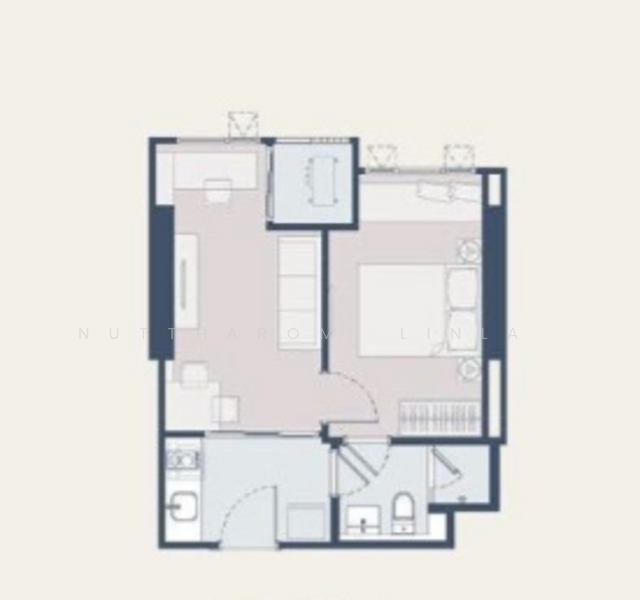 Life Charoennakhon-Sathorn : ไลฟ์ เจริญนคร-สาทร, กรุงเทพ, 670 ถนน เจริญนคร, บางลำภูล่าง, คลองสาน, กรุงเทพ, 32 ตร.ม., คอนโด ขาย, โดย Nuttharom  Linla , 500169555 - DDproperty.com