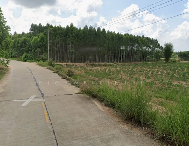 For Sale - Land for sale in Nawanghin, 3 rai, with road frontage on two sides, 500 meters, Chon Buri (Pattaya)