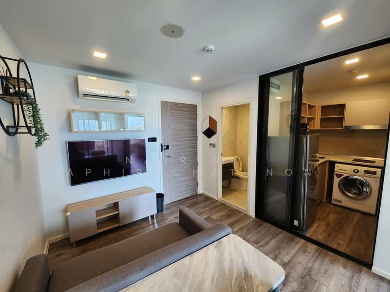 Atmoz Ratchada-Huaikwang, Bangkok, Saha Kan Pramun Alley, Wang Thonglang, Wang Thonglang, Bangkok, 2 Bedrooms, 34 sqm, Condo For Rent, by Natrinee Aphirachatanon, 500170461 - DDproperty.com