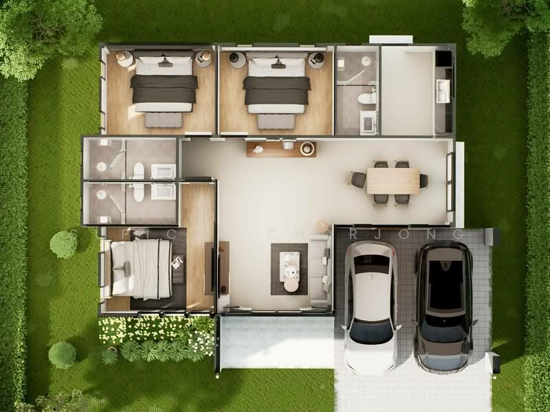 Chaiyapruek 2 Suwinthawong Khumklao, Bangkok, Khumklao Road, Saen Sab, Min Buri, Bangkok, 3 Bedrooms, 204 sqm, Single Detached House For Sale, by Supicha Chorjong, 500170792 - DDproperty.com