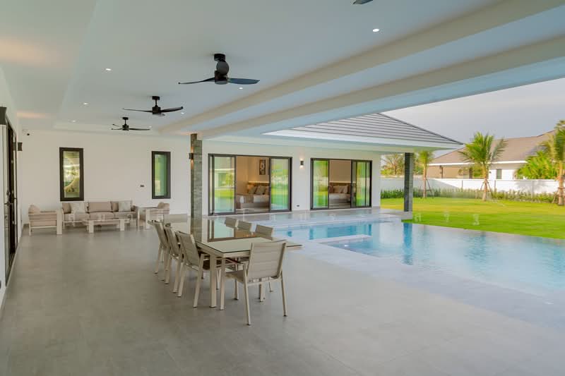 An Iconic 5-Bedroom Pool Estate with Expansive Mountain Views Hua Hin Pranburi Listing 20004, Prachuap Khiri Khan, Thap Tai, Hua Hin, Prachuap Khiri Khan, 5 Bedrooms, 450 sqm, Single Detached House For Sale, by สุมาลี วิไลประเสริฐ, 500170996 - DDproperty.com