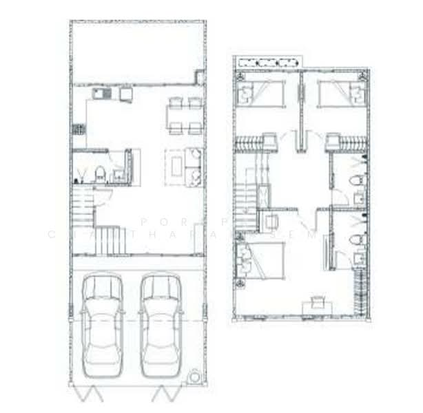 3-BR Townhouse, Bangkok, Saphan Sung, Saphan Sung, Bangkok, 3 Bedrooms, 204 sqm, Townhouse For Sale, by Pornpan Chantharakasemchai, 500171181 - DDproperty.com