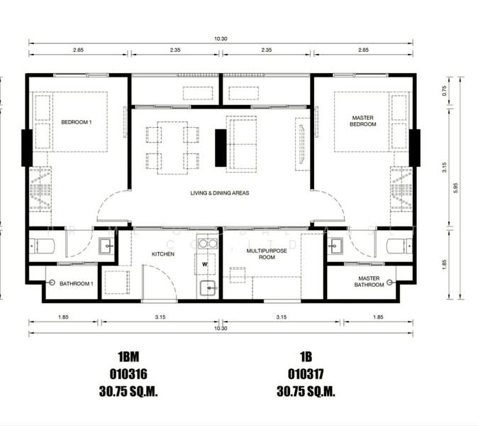 The Base Rise, Phuket, Wichit, Muang Phuket, Phuket, 3 Bedrooms, 62 sqm, Condo For Rent, by Prime Global Asset Co.,Ltd, 500171257 - DDproperty.com