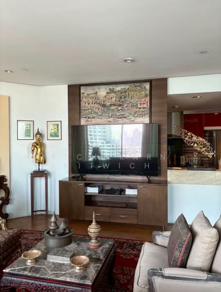 Watermark Chaophraya, Bangkok, Soi Charoennakorn 39-41, Charoennakorn Road, Bang Lam Phu Lang, Khlong San, Bangkok, 3 Bedrooms, 170 sqm, Condo For Rent, by Nitchakarn Wanitwichakornkit , 500171709 - DDproperty.com