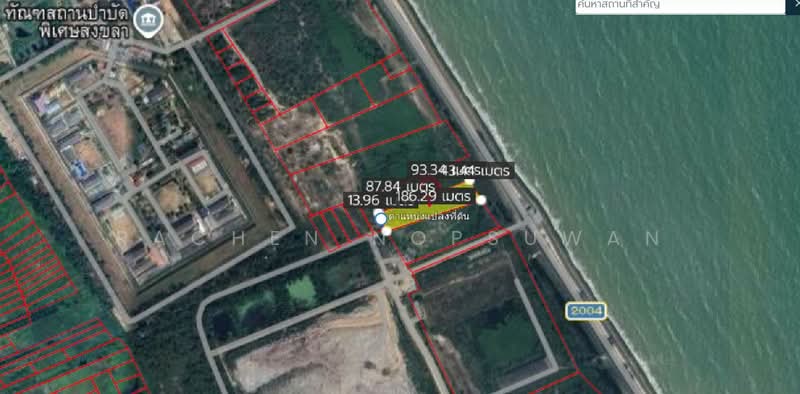 sale! Beautiful land plot in Koh Taew, Songkhla, ideal for building pool villas or a resort., Songkhla, Ko Taeo, Muang Songkhla, Songkhla, , 6,924 sqm, Land For Sale, by Rachen Nopsuwan, 500171834 - DDproperty.com