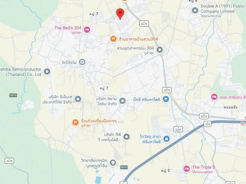 บ้านสวนพฤกษา เดอะคอร์เนอร์, Prachin Buri, Tha Tum, Sri Maha Pho, Prachin Buri, 2 Bedrooms, 100 sqm, Townhouse For Sale, by The Best Property โมทย์, 500171842 - DDproperty.com