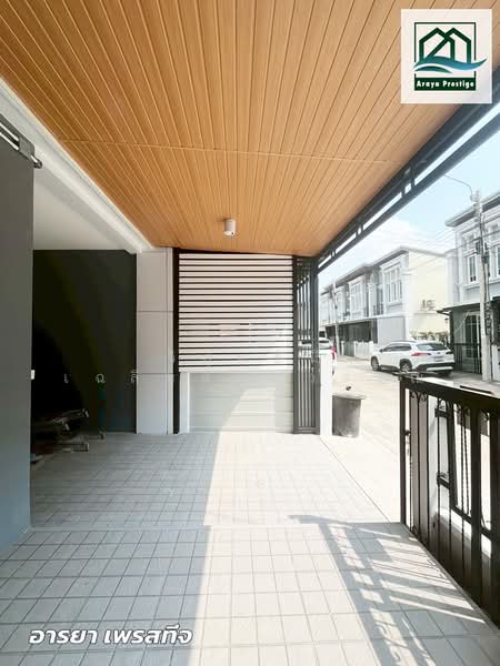 Golden Town Sukhumvit-Bearing Station : โกลเด้น ทาวน์ สุขุมวิท-สถานีรถไฟฟ้าแบริ่ง, สมุทรปราการ, ซอย เทศบาลสำโรงใต้ 6, สำโรง, พระประแดง, สมุทรปราการ, 96 ตร.ม., ทาวน์เฮ้าส์ ขาย, โดย วิสุทธินี เฉลิมสินสุวรรณ, 500172276 - DDproperty.com