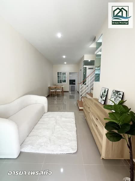 Golden Town Sukhumvit-Bearing Station, Samut Prakan, Soi Tesabansamrongtai 6, Sam Rong, Phra Pra Daeng, Samut Prakan, 3 Bedrooms, 96 sqm, Townhouse For Sale, by วิสุทธินี เฉลิมสินสุวรรณ, 500172276 - DDproperty.com