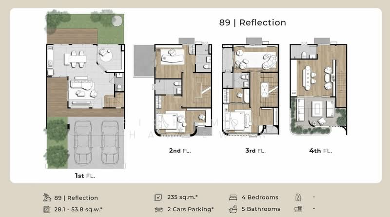 89 Residence Ratchada-Rama 9 : 89 เรสซิเดนซ์ รัชดา-พระราม9, กรุงเทพ, ห้วยขวาง, ห้วยขวาง, กรุงเทพ, 235 ตร.ม., บ้านเดี่ยว ให้เช่า, โดย Pichamon Thaneewan, 500172531 - DDproperty.com