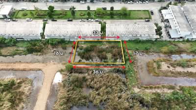 ขาย - ที่ดินเปล่า 165 ตร.วา คลอง 2 - คลองหลวง ราคาถูก, ปทุมธานี