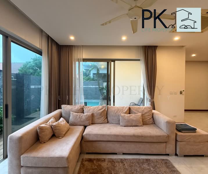 2R1038 Pool villa for rent 2 bedroom 2 bathroom 80,000/month at cherngtalay have fully furnished, Phuket, Choeng Thale, Thalang, Phuket, 2 Bedrooms, 250 sqm, Villa For Rent, by PK LIFE Property, 500172721 - DDproperty.com