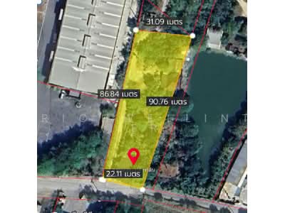 ขาย - ขายที่ดินหนองขาม 1 ไร่ ซอยห้วยเฝ้า15 ใกล้นิคมปิ่นทอง1-5กม. อ.ศรีราชา, ชลบุรี