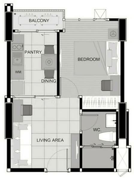 Aspire Sukhumvit 48, Bangkok, Sukhumvit Road, Phra Kanong, Khlong Toei, Bangkok, 1 Bedroom, 33 sqm, Condo For Rent, by Nextstep property, 500173030 - DDproperty.com