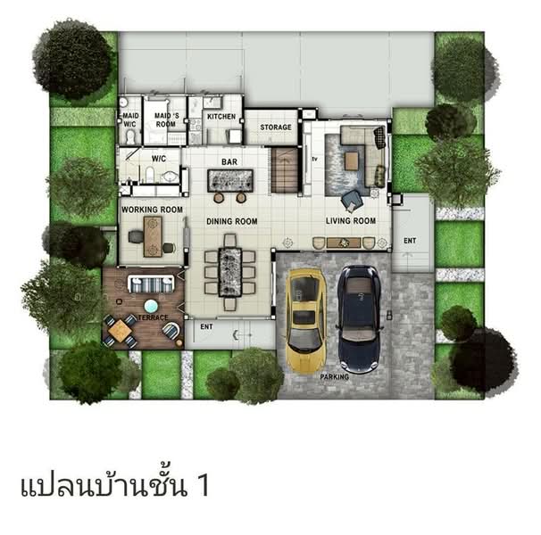 The Shelter, Nakhon Pathom, 55-1 Moo 4, Om Yai, Sam Phran, Nakhon Pathom, 4 Bedrooms, 403 sqm, Single Detached House For Rent, by อารดา  นิธิธำรงกิจ, 500173158 - DDproperty.com