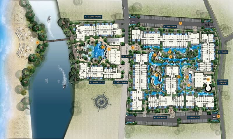 Grand Florida Beachfront, Chon Buri (Pattaya), Soi NaJomtien 14, Na Chom Thian, Sattahip, Chon Buri (Pattaya), 1 Bedroom, 47 sqm, Condo For Sale, by ธีรนุช ธีระวาทิน, 500173508 - DDproperty.com