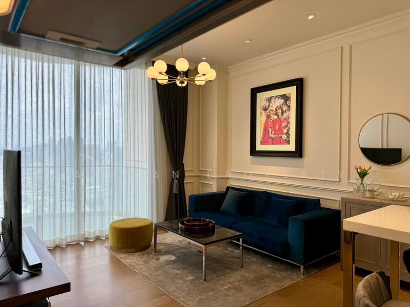 Magnolias Waterfront Residences, Bangkok, 259 Charoen Nakhon Road, Khlong Ton Sai, Khlong San, Bangkok, 1 Bedroom, 61 sqm, Condo For Rent, by caveman property, 500173563 - DDproperty.com