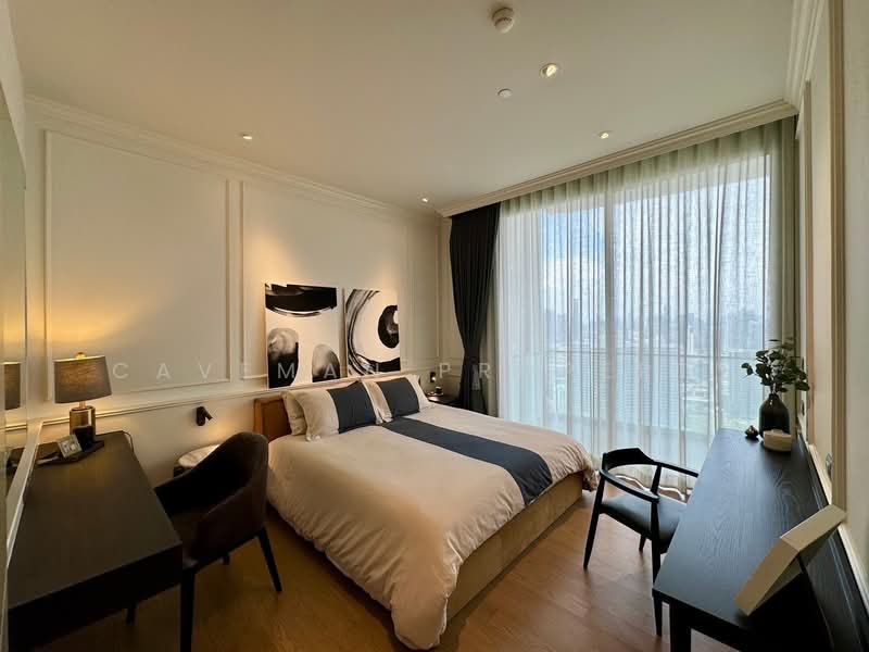 Magnolias Waterfront Residences, Bangkok, 259 Charoen Nakhon Road, Khlong Ton Sai, Khlong San, Bangkok, 1 Bedroom, 61 sqm, Condo For Rent, by caveman property, 500173563 - DDproperty.com