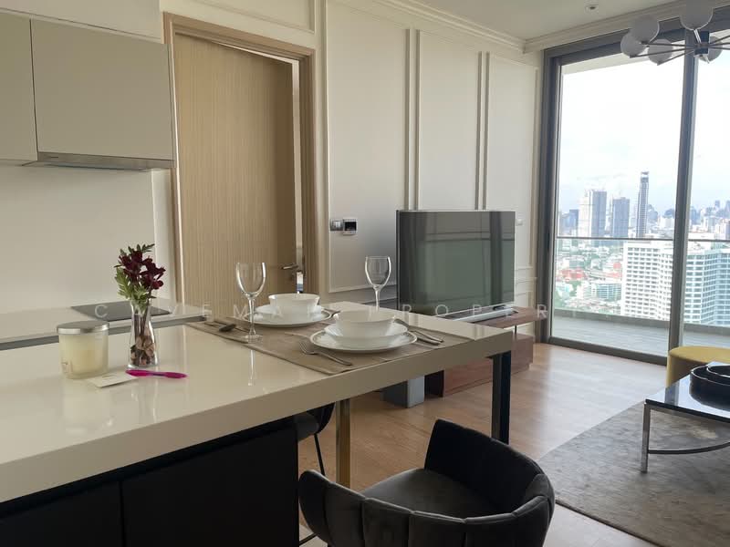 Magnolias Waterfront Residences, Bangkok, 259 Charoen Nakhon Road, Khlong Ton Sai, Khlong San, Bangkok, 1 Bedroom, 61 sqm, Condo For Rent, by caveman property, 500173563 - DDproperty.com
