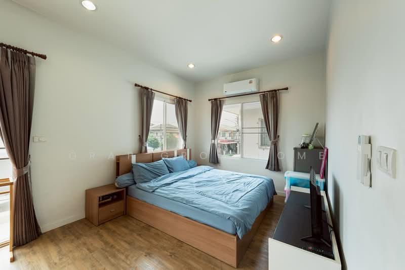 ขายบ้านแฝด กรูฟ วิลล์ บางนา เงียบสงบ เป็นส่วนตัวแบบสังคมบ้านเดี่ยว, Samut Prakan, Bangphli Yai, Bang Plee, Samut Prakan, 3 Bedrooms, 105 sqm, Semi-Detached House (Twin House) For Sale, by Grap Grow Home, 500173606 - DDproperty.com