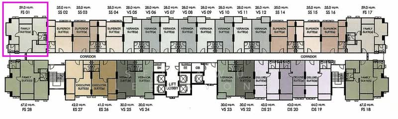 Supalai Veranda Ramkhamhaeng, Bangkok, Ramkhamhaeng Road, Hua Mak, Bang Kapi, Bangkok, 2 Bedrooms, 59 sqm, Condo For Rent, by Settawut Leenavong, 500173705 - DDproperty.com