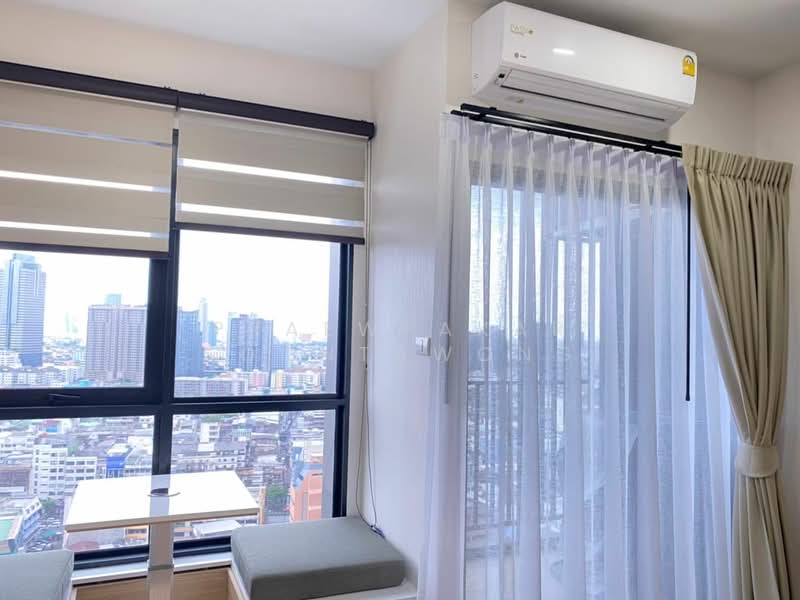 Supalai Loft Prajadhipok-Wongwian Yai : ศุภาลัย ลอฟท์ ประชาธิปก-วงเวียนใหญ่, กรุงเทพ, ถนนประชาธิปก, สมเด็จเจ้าพระยา, คลองสาน, กรุงเทพ, 29 ตร.ม., คอนโด ให้เช่า, โดย Praewpakar Soontawong, 500173781 - DDproperty.com