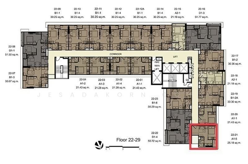 IDEO Mobi Sathorn, Bangkok, 134 Krung Thonburi Road, Bang Lam Phu Lang, Khlong San, Bangkok, 1 Bedroom, 30 sqm, Condo For Sale, by Jesadakorn Cohn, 500174583 - DDproperty.com