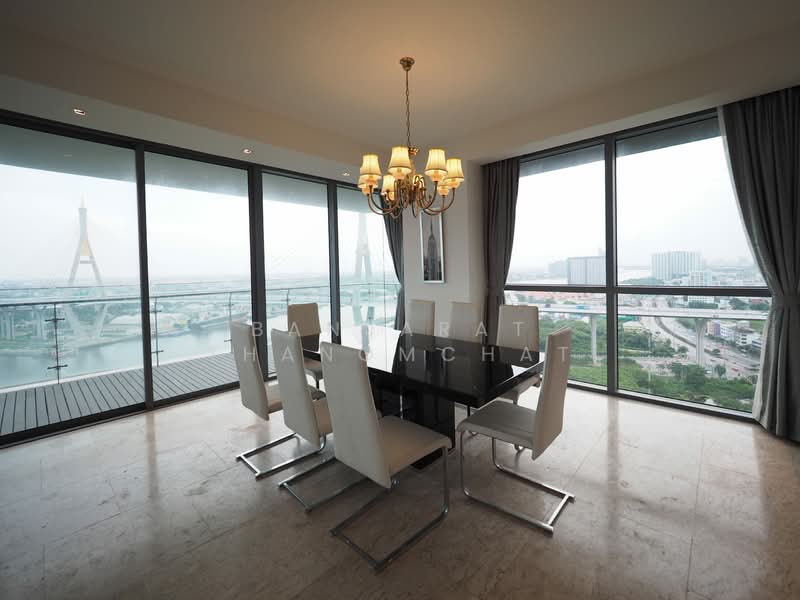 The Pano Rama 3, Bangkok, 890 Rama 3 Road, Bang Pong Pang, Yan Nawa, Bangkok, 3 Bedrooms, 223 sqm, Condo For Rent, by Banjarat Thanomchat, 500174619 - DDproperty.com