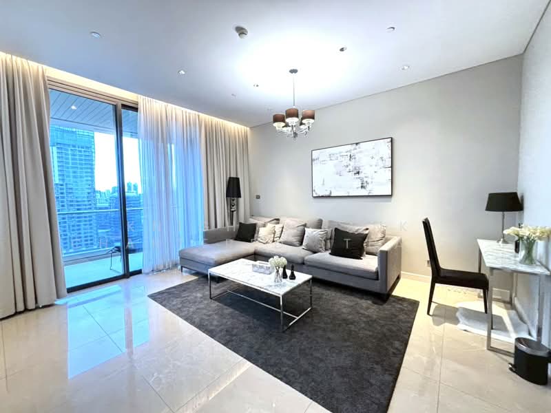 Sindhorn Residence, Bangkok, 54 Soi Ton Son, Lumphini, Pathum Wan, Bangkok, 2 Bedrooms, 111 sqm, Condo For Rent, by Knight Frank Chartered (Thailand) Co.,Ltd, 500174647 - DDproperty.com