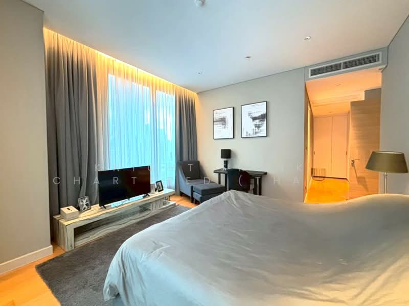 Sindhorn Residence, Bangkok, 54 Soi Ton Son, Lumphini, Pathum Wan, Bangkok, 2 Bedrooms, 111 sqm, Condo For Rent, by Knight Frank Chartered (Thailand) Co.,Ltd, 500174647 - DDproperty.com