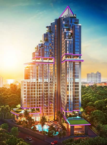 The Riviera Santa Monica, Chon Buri (Pattaya), Nong Pru, Bang Lamung (Pattaya), Chon Buri (Pattaya), 2 Bedrooms, 50 sqm, Condo For Sale, by PLC Real Estate, 500174662 - DDproperty.com