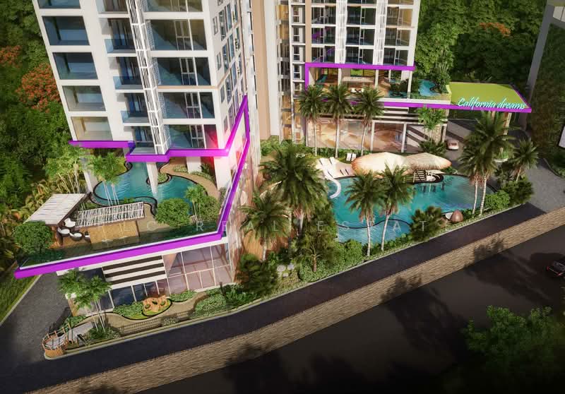 The Riviera Santa Monica, Chon Buri (Pattaya), Nong Pru, Bang Lamung (Pattaya), Chon Buri (Pattaya), 1 Bedroom, 35 sqm, Condo For Sale, by PLC Real Estate, 500174677 - DDproperty.com