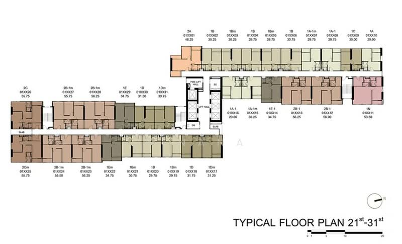 XELF by Sansiri, Bangkok, Khong Tan, Khlong Toei, Bangkok, 2 Bedrooms, 56 sqm, Condo For Sale, by K.Nana, 500174752 - DDproperty.com