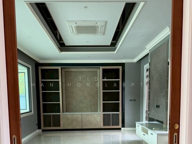 For rent or sale: Newly built, large detached house on a 1 rai plot of land in Chaengwattana, Bangkok, Thung Song Hong, Lak Si, Bangkok, 4 Bedrooms, 1,600 sqm, Single Detached House For Rent, by Tida phanthonglarptawee, 500174785 - DDproperty.com