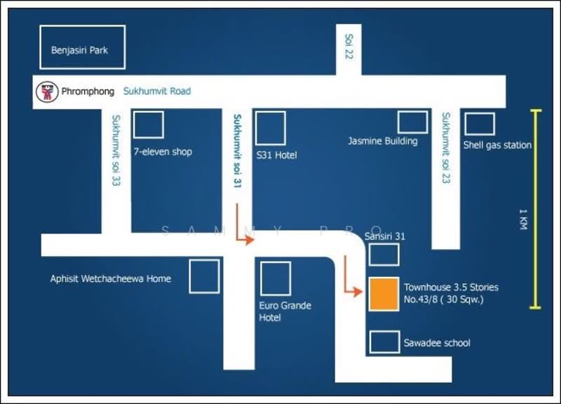 43/8 สุขุมวิท ซอย 31, Bangkok, Khlong Tan Nua, Watthana, Bangkok, , 350 sqm, Shophouse For Sale, by Sammy Pro, 500174964 - DDproperty.com
