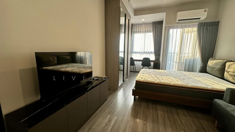 IDEO Ramkamhaeng Lamsali Station, Bangkok, Ramkhamhaeng Road, Hua Mak, Bang Kapi, Bangkok, Studio, 24 sqm, Condo For Rent, by Living Condo, 500174985 - DDproperty.com