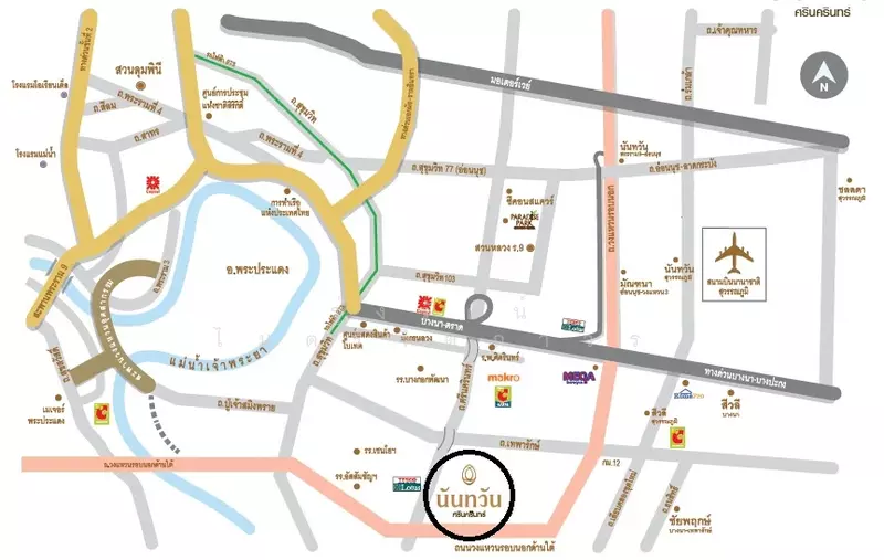 Baan Nantawan Srinakarin, Samut Prakan, Srinakarin Road, Bang Muang Mai, Muang Samut Prakarn, Samut Prakan, , 476 sqm, Land For Sale, by Roongrat Maitreejittawon, 500175003 - DDproperty.com