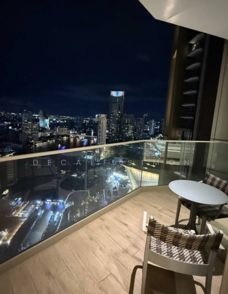 The Residences At Mandarin Oriental : เดอะ เรสซิเดนซ์ แอท แมนดาริน โอเรียนเต็ล, กรุงเทพ, 117 ถนนเจริญนคร, คลองต้นไทร, คลองสาน, กรุงเทพ, 112 ตร.ม., คอนโด ให้เช่า, โดย Decalf Simon, 500175023 - DDproperty.com