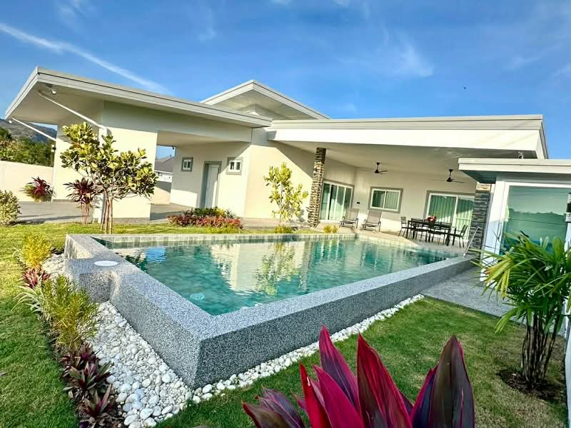 บ้านใหม่พร้อมสระว่ายน้ำ, Prachuap Khiri Khan, Hin Lek Fai, Hua Hin, Prachuap Khiri Khan, 3 Bedrooms, 250 sqm, Villa For Sale, by Cheeranan Satsue, 500175248 - DDproperty.com