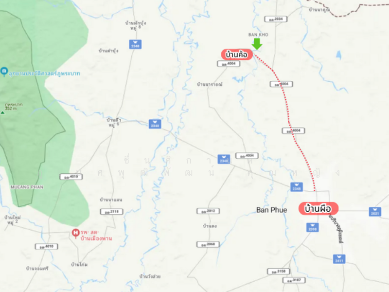 ขาย - ที่ดินผืนใหญ่ 18 ไร่ ติดน้ำรอบด้าน อ.บ้านผือ จ.อุดรธานี ราคาถูกเฉลี่ยหลักร้อยต่อตารางวา!, อุดรธานี