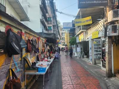 ขาย - ขายที่ดินถนนข้าวสารหลังวัดชนะสงคราม, กรุงเทพ