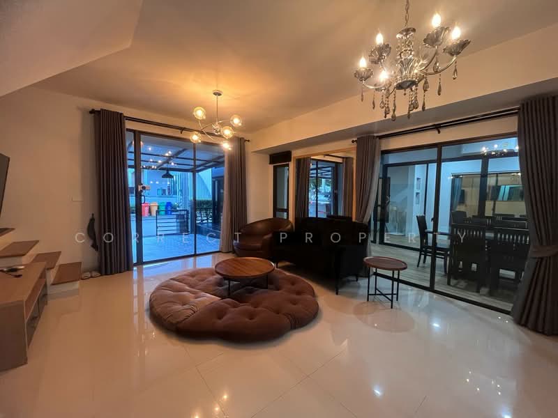 Pleno Rama 9 Krungthep Kreetha, Bangkok, Soi Kanchanaphisek 25 Yeak 1, Saphan Sung, Saphan Sung, Bangkok, 5 Bedrooms, 310 sqm, Townhouse For Rent, by Correct Property, 500175898 - DDproperty.com