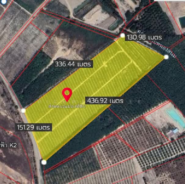 Land for sale in Mae Nam Khu, 31 rai, adjacent to a concrete road, next to WHA 4 Industrial Estate,, Rayong, Mae Nam Khu, Pluak Daeng, Rayong, , 49,648 sqm, Land For Sale, by richwellinter, 500176014 - DDproperty.com