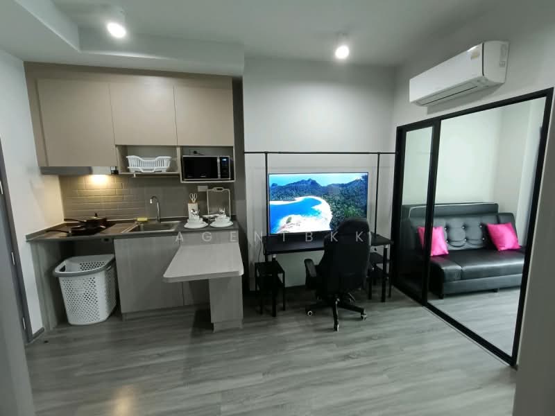 IDEO Ramkamhaeng Lamsali Station : ไอดีโอ รามคำแหง-ลำสาลี สเตชั่น, กรุงเทพ, ถนนรามคำแหง, หัวหมาก, บางกะปิ, กรุงเทพ, 34 ตร.ม., คอนโด ให้เช่า, โดย Agentbkk, 500176247 - DDproperty.com