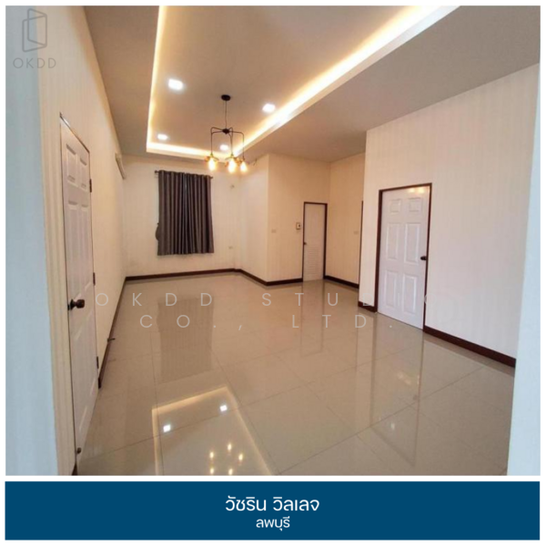 Watcharin Village Lopburi, Lop Buri, Nikhom Sang Ton Eng, Muang Lop Buri, Lop Buri, 3 Bedrooms, 128 sqm, Single Detached House For Sale, by OKDD STUDIO Co., Ltd., 500176515 - DDproperty.com