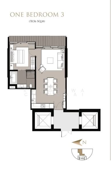 Banyan Tree Residences Riverside, Bangkok, Soi Somdet Chao Phraya 17, Khlong San, Khlong San, Bangkok, 1 Bedroom, 79 sqm, Condo For Rent, by Rungtiwa Chinchai, 500176531 - DDproperty.com