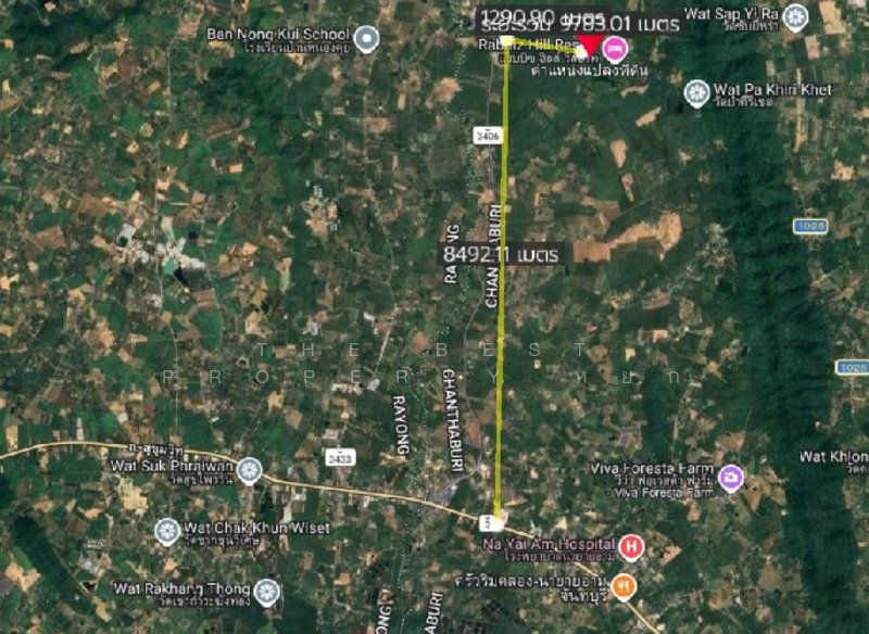 ที่ดินแก่งหางแมว จันทบุรี, Chanthaburi, Khao Wongkot, Kaeng Hang Maeo, Chanthaburi, , 1,784 sqm, Land For Sale, by The Best Property หยก, 500176540 - DDproperty.com