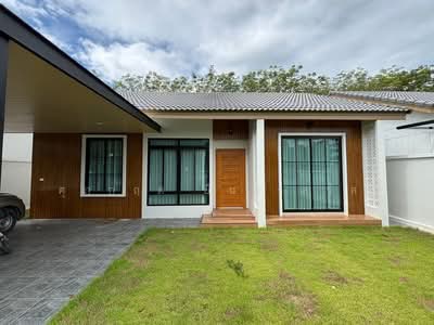 ขาย - ขายบ้านเดี่ยวชั้นเดียว สไตล์นอร์ดิก โครงการใหม่ คลองแห, สงขลา