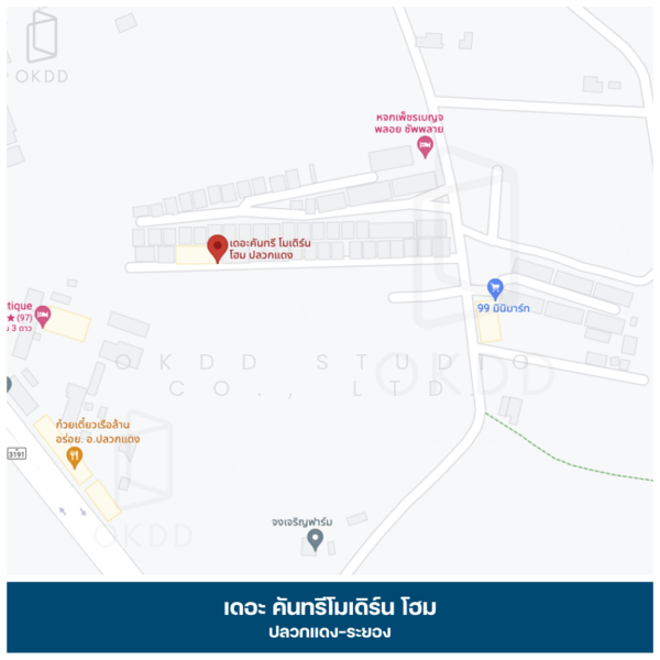 เดอะ คันทรี โมเดิร์นโฮม ระยอง, ระยอง, ปลวกแดง, ปลวกแดง, ระยอง, 117 ตร.ม., บ้านเดี่ยว ขาย, โดย OKDD STUDIO Co., Ltd., 500176764 - DDproperty.com