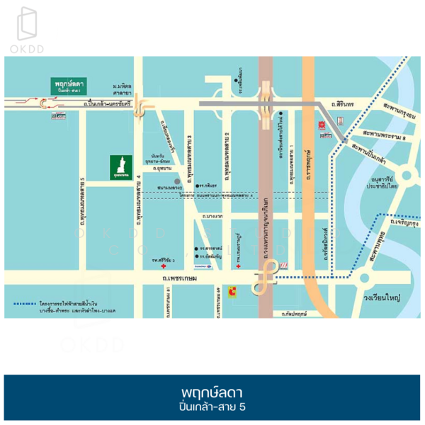 Prueklada Pinklao-Sai 5, Nakhon Pathom, Pinklao-Nakhonchaisri Road, Bang Toei, Sam Phran, Nakhon Pathom, 3 Bedrooms, 164 sqm, Single Detached House For Sale, by OKDD STUDIO Co., Ltd., 500176806 - DDproperty.com